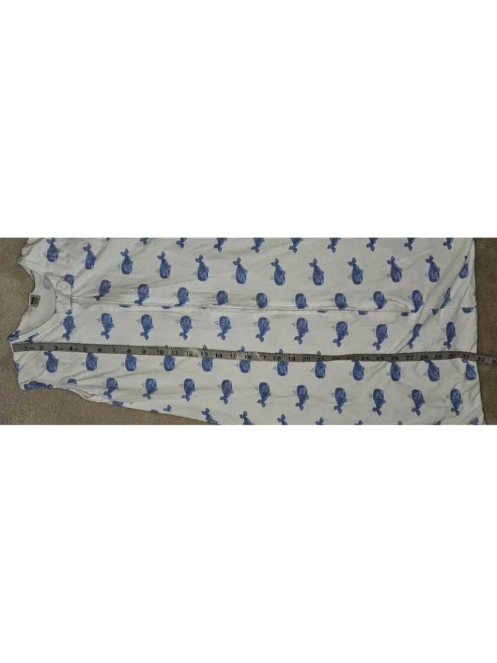 3 Baby Sleep Sack Lot Cotton XL 18-24 Months HB Hudson Baby Blue Whales Flowers